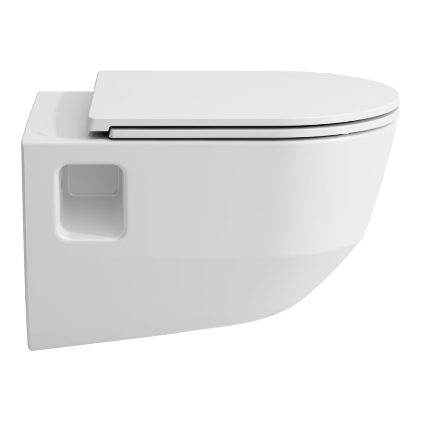 LAUFEN H8669540000001 - Závesné WC PRO keramika/biela + WC sedadlo SoftClose PRO duroplast/biela