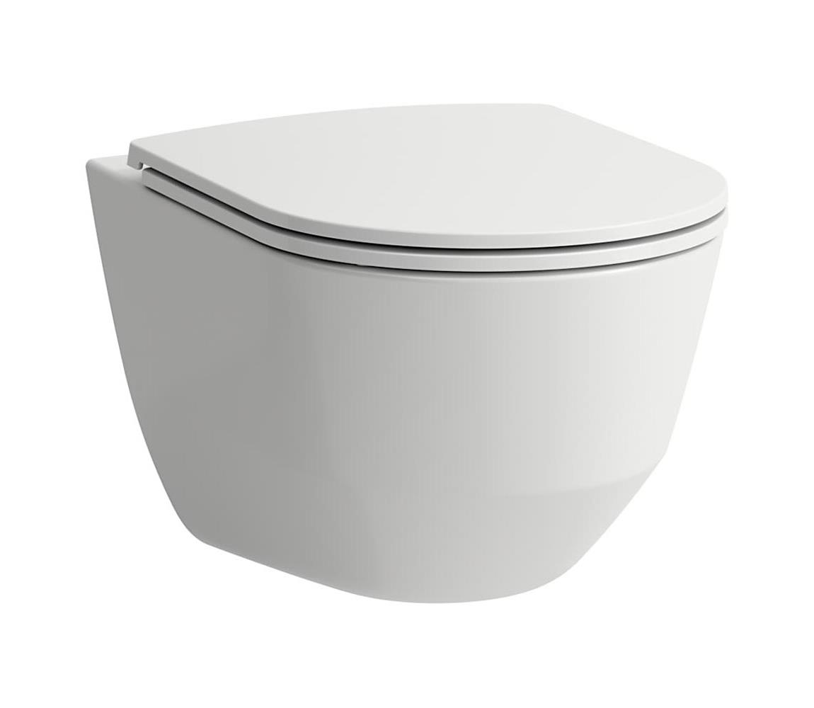 LAUFEN H8669570000001 - Závesné WC PRO keramika/biela +WC sedátko SoftClose PRO biela H8669570000001