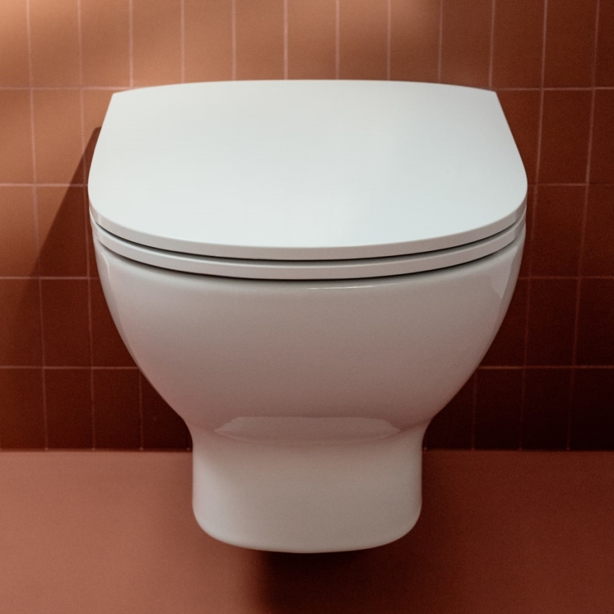LAUFEN H8910830000001 - Záchodová doska SoftClose LUA duroplast/biela