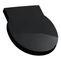 LAUFEN H8942820200001 - Viečko na pisoár SoftClose VAL, duroplast, lesklá čierna