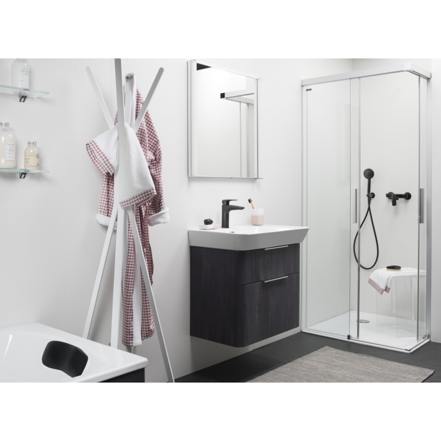 LAUFEN HF500702428000 - Umývadlová batéria LAURIN 16,2 cm titánová matná čierna