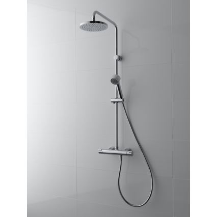 LAUFEN HF500957100600 - Sprchová sada s termostatickou batériou CITYPRO lesklý chróm