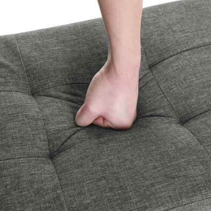 Lavica SULTAN tmavošedá