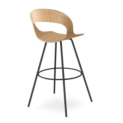 LD Seating - Barová stolička LOTUS hnedá/čierna