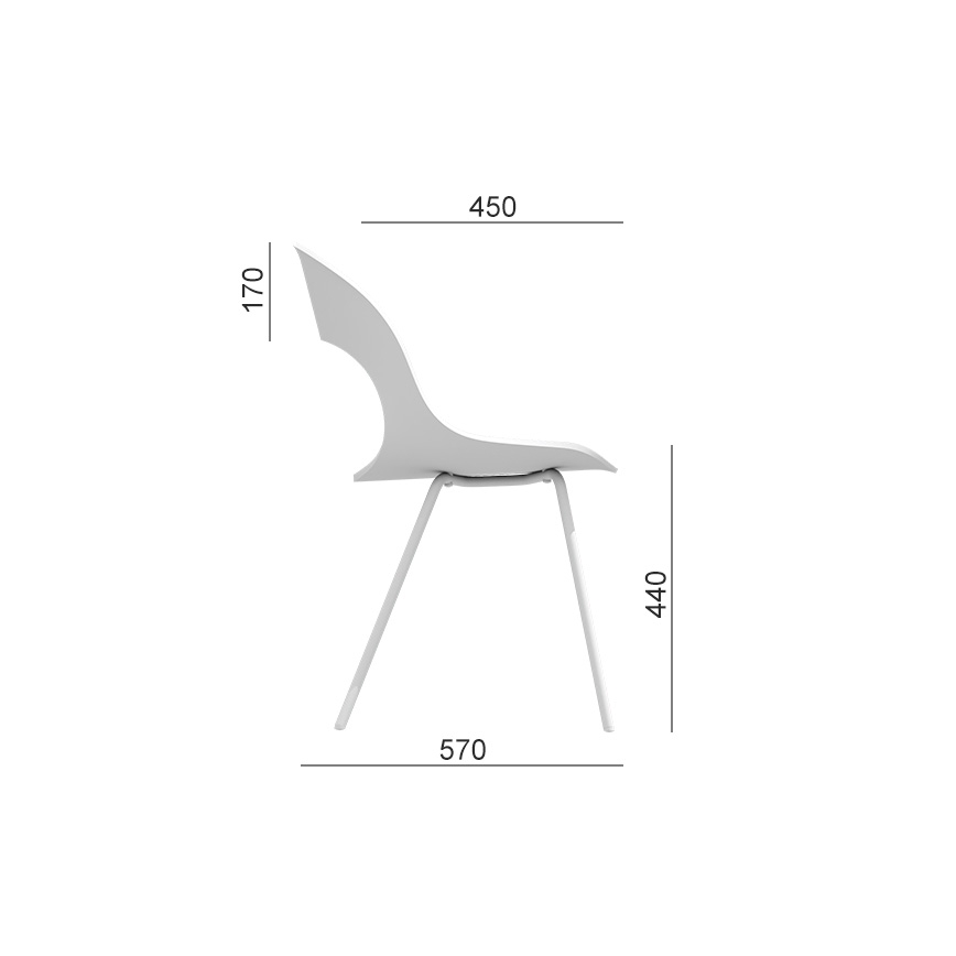 LD Seating - Kancelárska stolička LOTUS hnedá/čierna