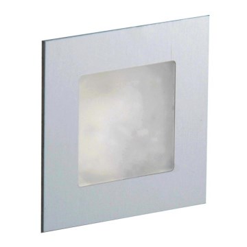 LDST AN-01-SS-BZ9 - LED schodiskové svietidlo ANGEL 9xLED/1,2W/230V matný chróm 6500K