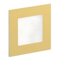 LDST AN-01-SZ-BZ9 - LED schodiskové svietidlo ANGEL 9xLED/1,2W/230V zlatá 6500K