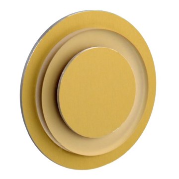 LDST LI-01-SZ-BC8 - LED schodiskové svietidlo LILI 8xLED/1,2W/230V zlatá 3500K