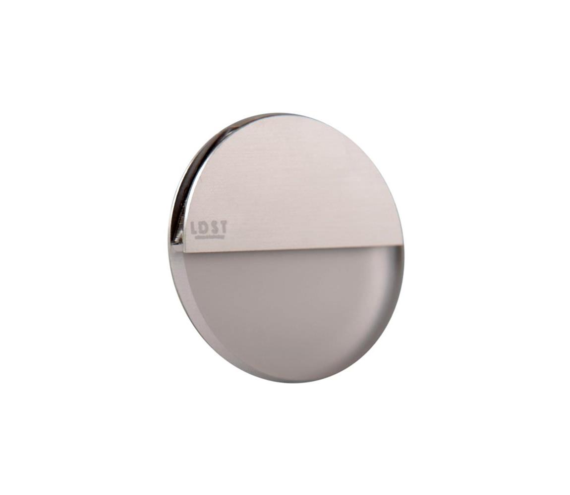 LDST LDST RO-01-SS-BZ4 - LED schodiskové svietidlo ROBIN 4xLED/1,2W/230V matný chróm