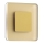 LDST SW-01-SZ-BC8 - LED schodiskové svietidlo SWIFT 8xLED/1,2W/230V zlatá 3500K