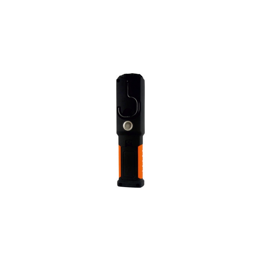 LED Baterka LED+COB/3W/3xAA oranžová