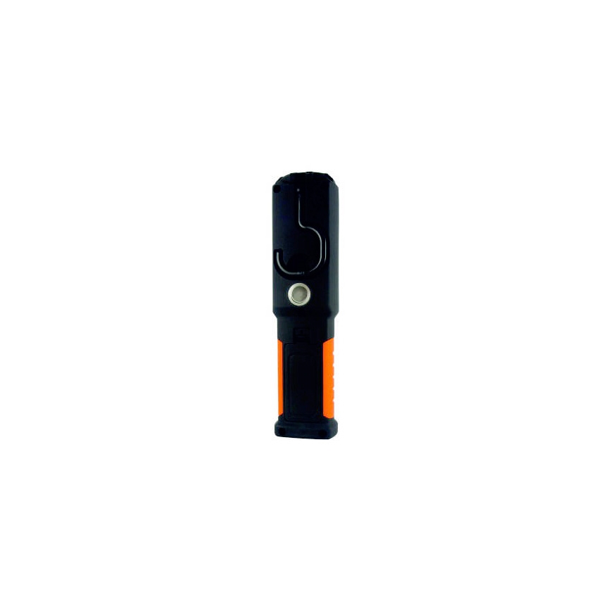 LED Baterka LED+COB/3W/3xAA oranžová