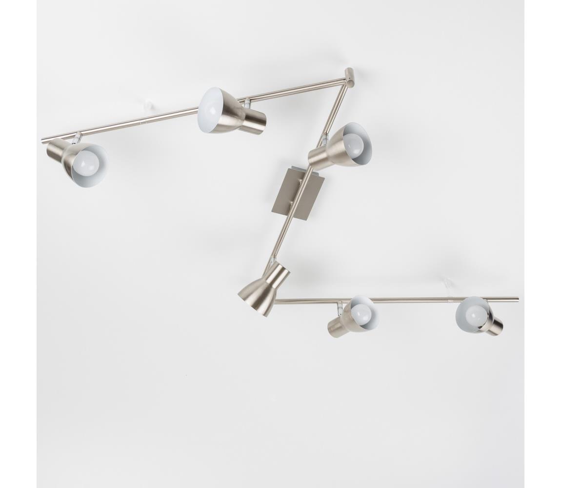 LED bodové svietidlo 6xE14/5W/230V matný chróm 9A21930