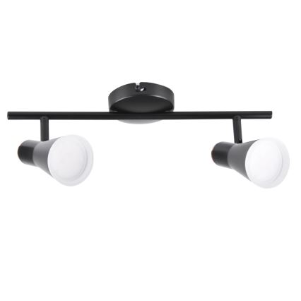 LED Bodové svietidlo BERG 2xLED/4,2W/230V čierna