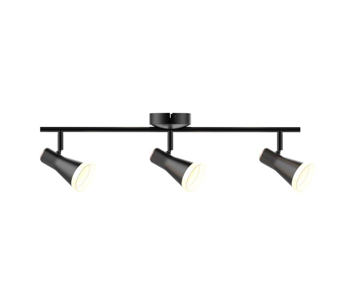 LED Bodové svietidlo BERG 3xLED/4,2W/230V čierna