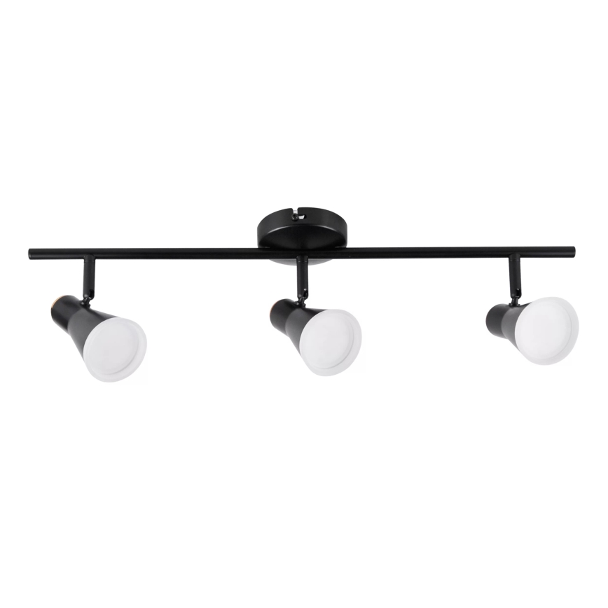 LED Bodové svietidlo BERG 3xLED/4,2W/230V čierna