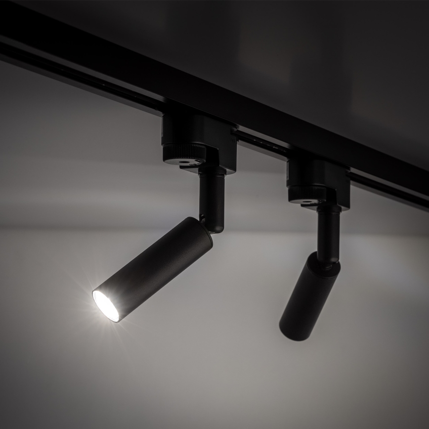LED Bodové svietidlo do 1-fázového lištového systému LAGOS 1xG9/3W/230V čierna