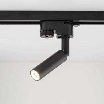 LED Bodové svietidlo do 1-fázového lištového systému LAGOS 1xG9/3W/230V čierna