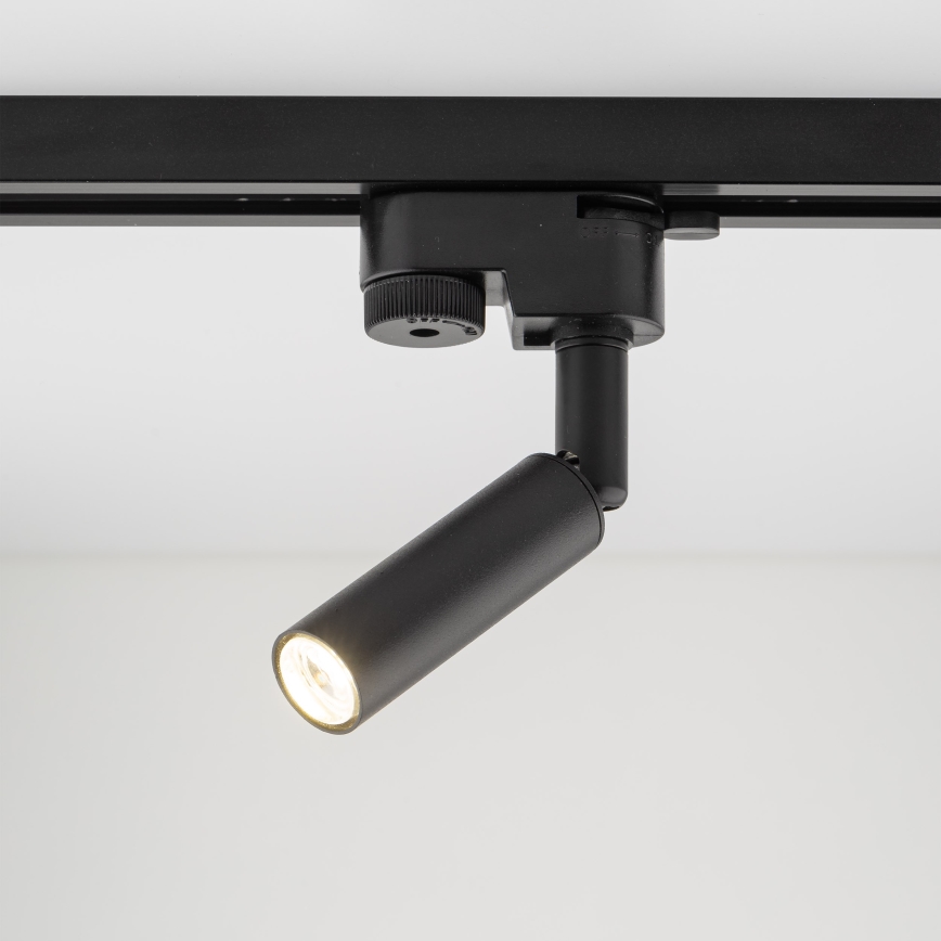 LED Bodové svietidlo do 1-fázového lištového systému LAGOS 1xG9/3W/230V čierna