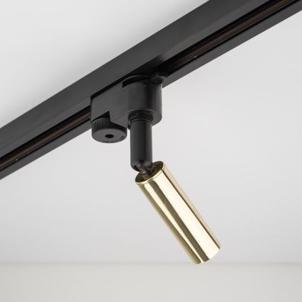 LED Bodové svietidlo do 1-fázového lištového systému LAGOS 1xG9/3W/230V zlatá/čierna