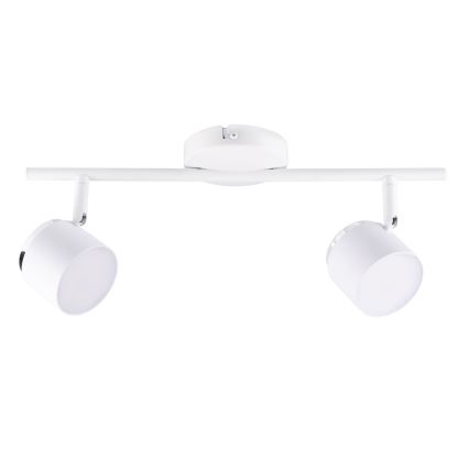 LED Bodové svietidlo KUBIK 2xLED/4,2W/230V biela
