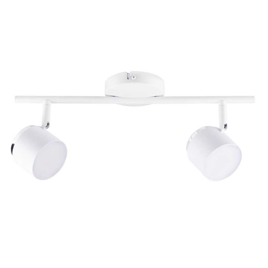 LED Bodové svietidlo KUBIK 2xLED/4,2W/230V biela