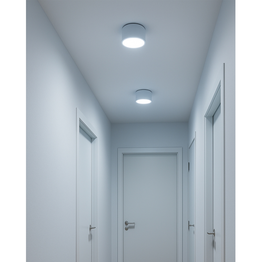 LED bodové svietidlo LED/10W/230V 3000/4000/6400K pr. 12 cm biela