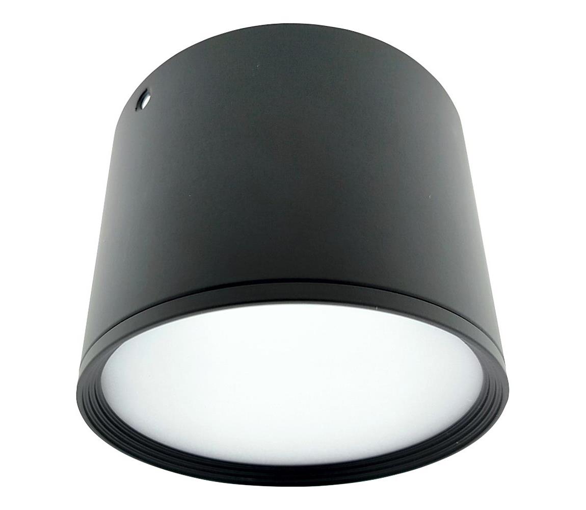 LED bodové svietidlo LED/10W/230V 3000/4000/6400K pr. 12 cm čierne 008 0001297