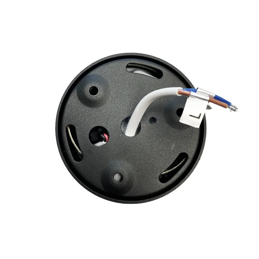 LED Bodové svietidlo LED/16W/230V 4000K pr. 10 cm čierna