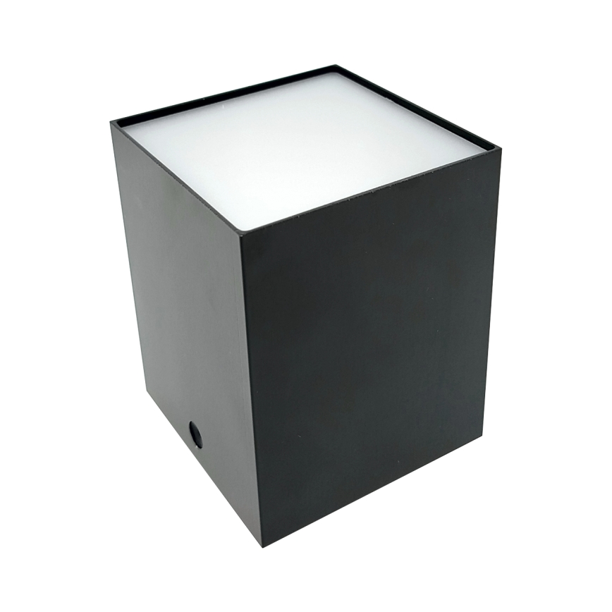 LED Bodové svietidlo LED/5W/230V 3000/4000/6400K 7,5x7,5 cm čierna