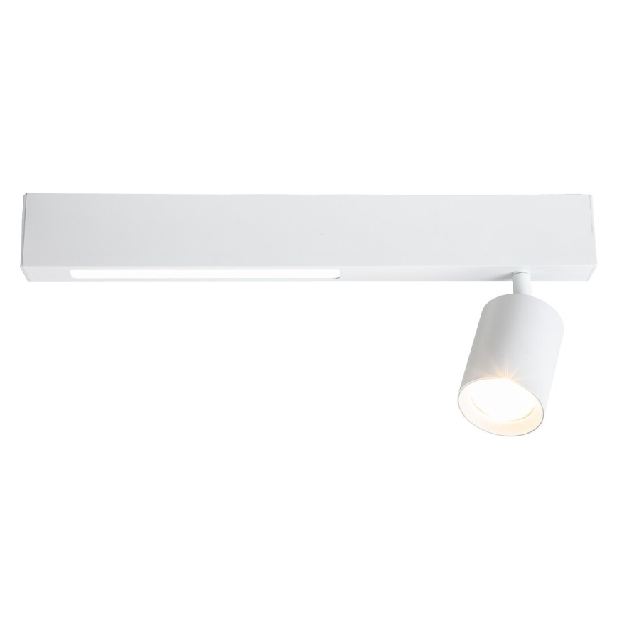 LED Bodové svietidlo MAGNET LED/5W/230V + 1xGU10/60W 3000/4000K biela