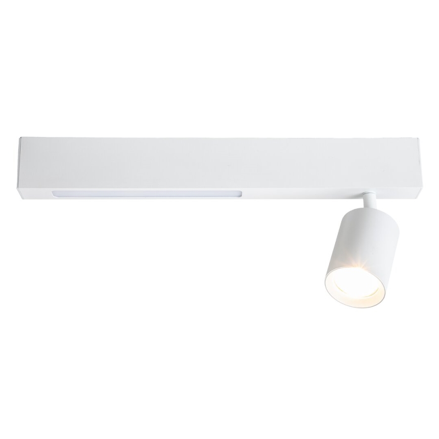 LED Bodové svietidlo MAGNET LED/5W/230V + 1xGU10/60W 3000/4000K biela