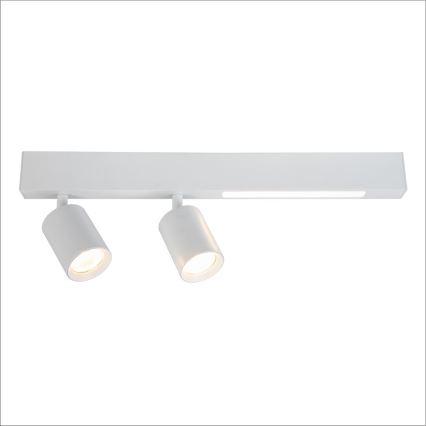 LED Bodové svietidlo MAGNET LED/5W/230V + 2xGU10/60W 3000/4000K biela