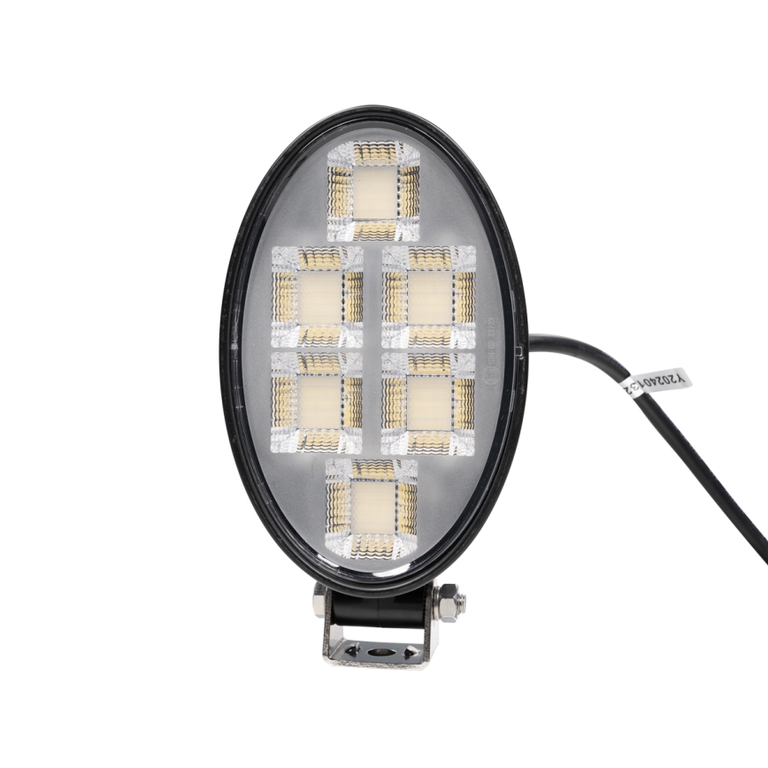 LED Bodové svietidlo pre automobil BLACK LED/150W/10-30V IP69 5700K oválny