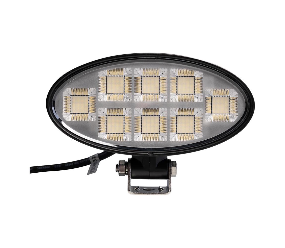 LED Bodové svietidlo pre automobil BLACK LED/160W/10-30V IP69 5700K oválny TT.13417