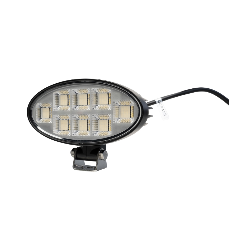 LED Bodové svietidlo pre automobil BLACK LED/160W/10-30V IP69 5700K oválny
