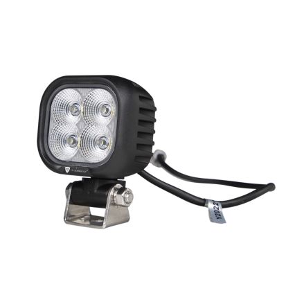 LED Bodové svietidlo pre automobil BLACK LED/40W/10-30V IP69 5700K hranatý