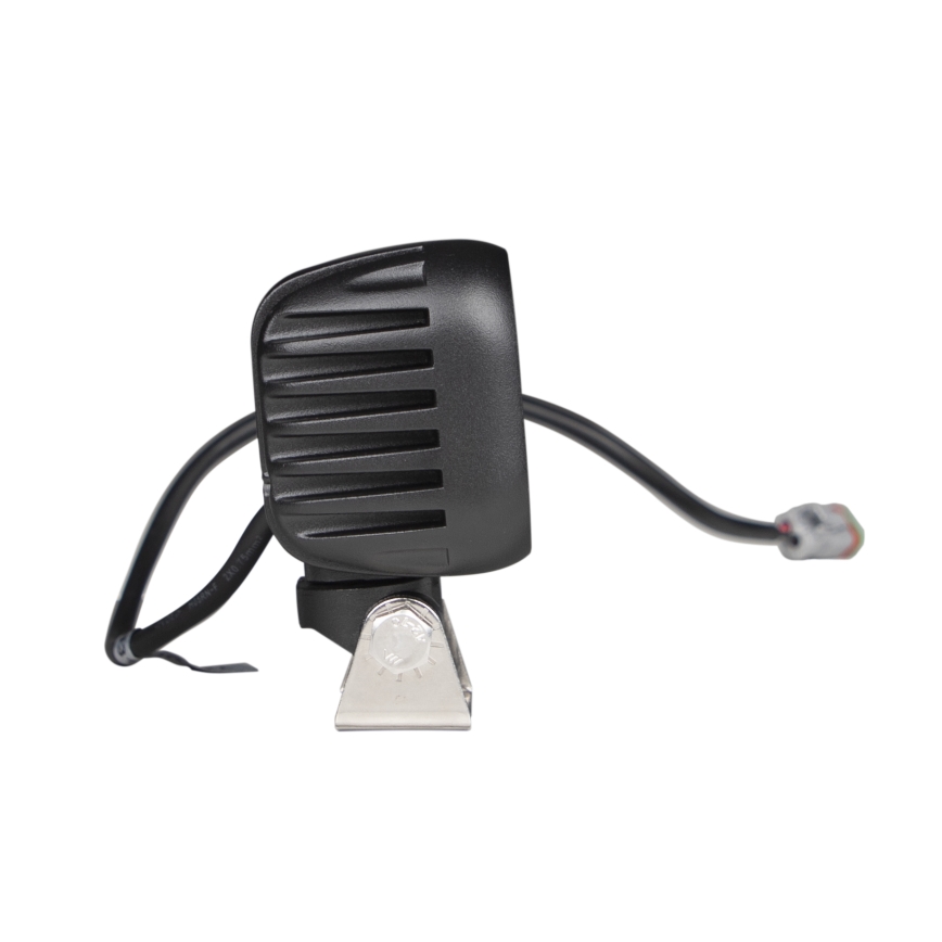 LED Bodové svietidlo pre automobil BLACK LED/40W/10-30V IP69 5700K hranatý