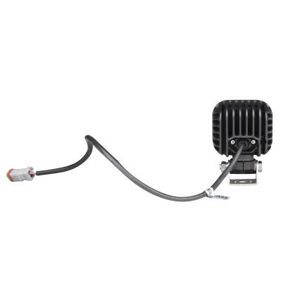 LED Bodové svietidlo pre automobil BLACK LED/40W/10-30V IP69 5700K hranatý