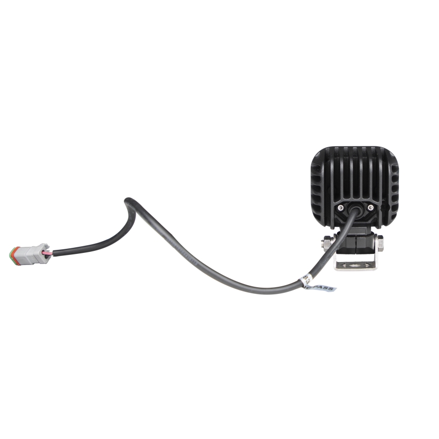 LED Bodové svietidlo pre automobil BLACK LED/40W/10-30V IP69 5700K hranatý