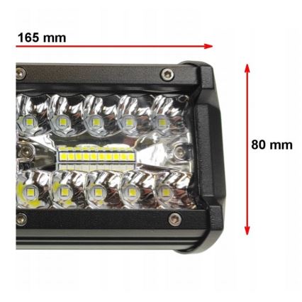 LED Bodové svietidlo pre automobil COMBO LED/120W/12-24V IP67