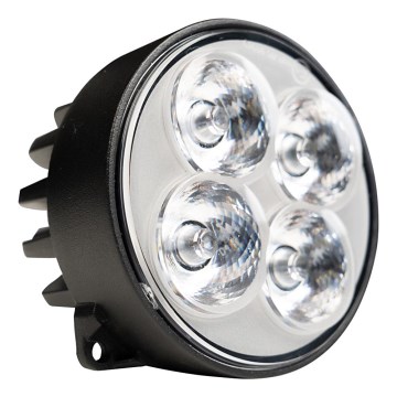 LED Bodové svietidlo pre traktor BLACK LED/20W/10-30V IP69 5700K okrúhly