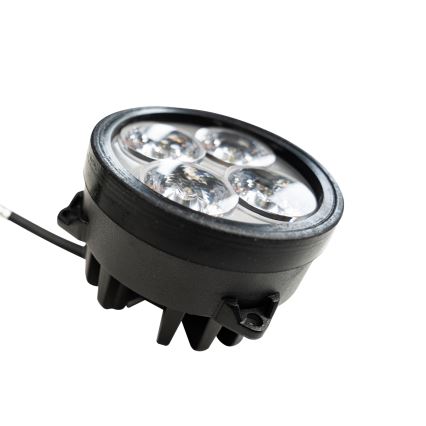 LED Bodové svietidlo pre traktor BLACK LED/20W/10-30V IP69 5700K okrúhly