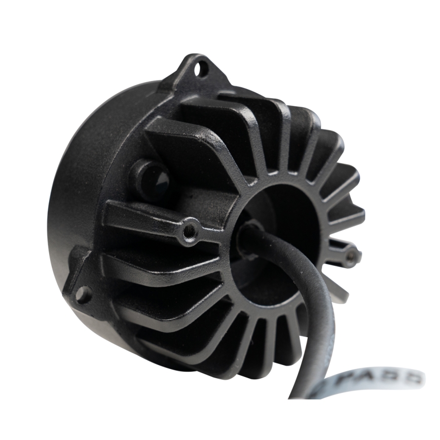 LED Bodové svietidlo pre traktor BLACK LED/20W/10-30V IP69 5700K okrúhly