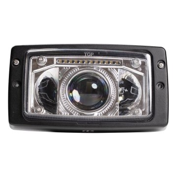 LED Bodové svietidlo pre traktor JOHN DEER LED/60W/10-30V IP69 5700K čierna