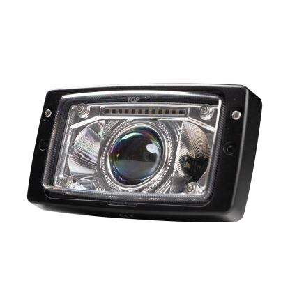 LED Bodové svietidlo pre traktor JOHN DEER LED/60W/10-30V IP69 5700K čierna