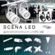 LED bodové svietidlo SCENA LED/20W/230V biele 3000 K