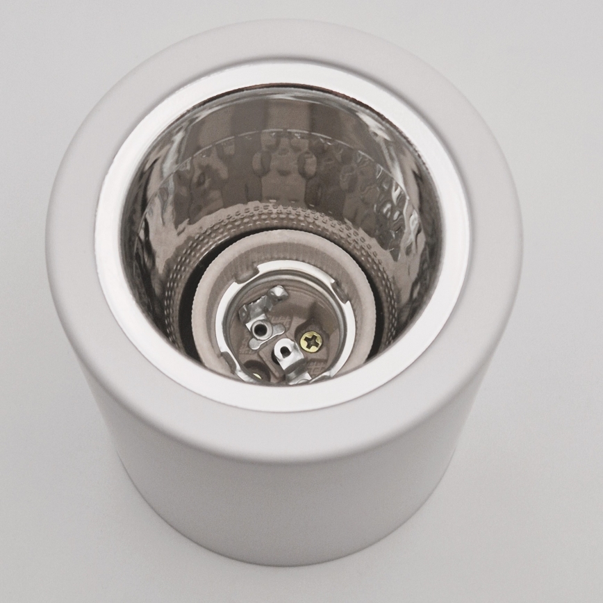 LED Bodové svietidlo TACO 1xE27/15W/230V biela