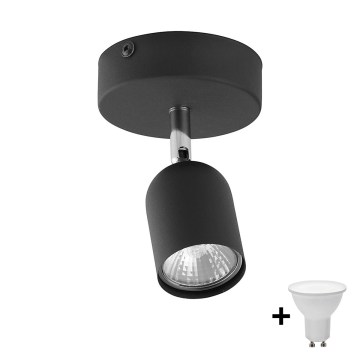 LED Bodové svietidlo TOP 1xGU10/10W/230V čierna