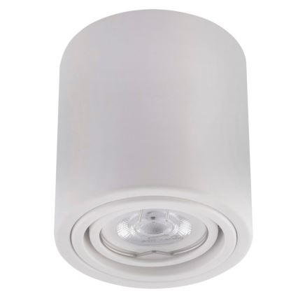 LED Bodové svietidlo TUBA 1xGU10/5W/230V 2700K biela